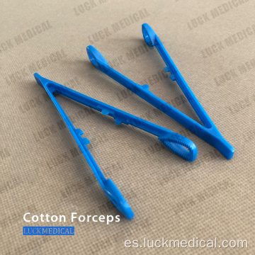 Pinzas de algodón médico desechable